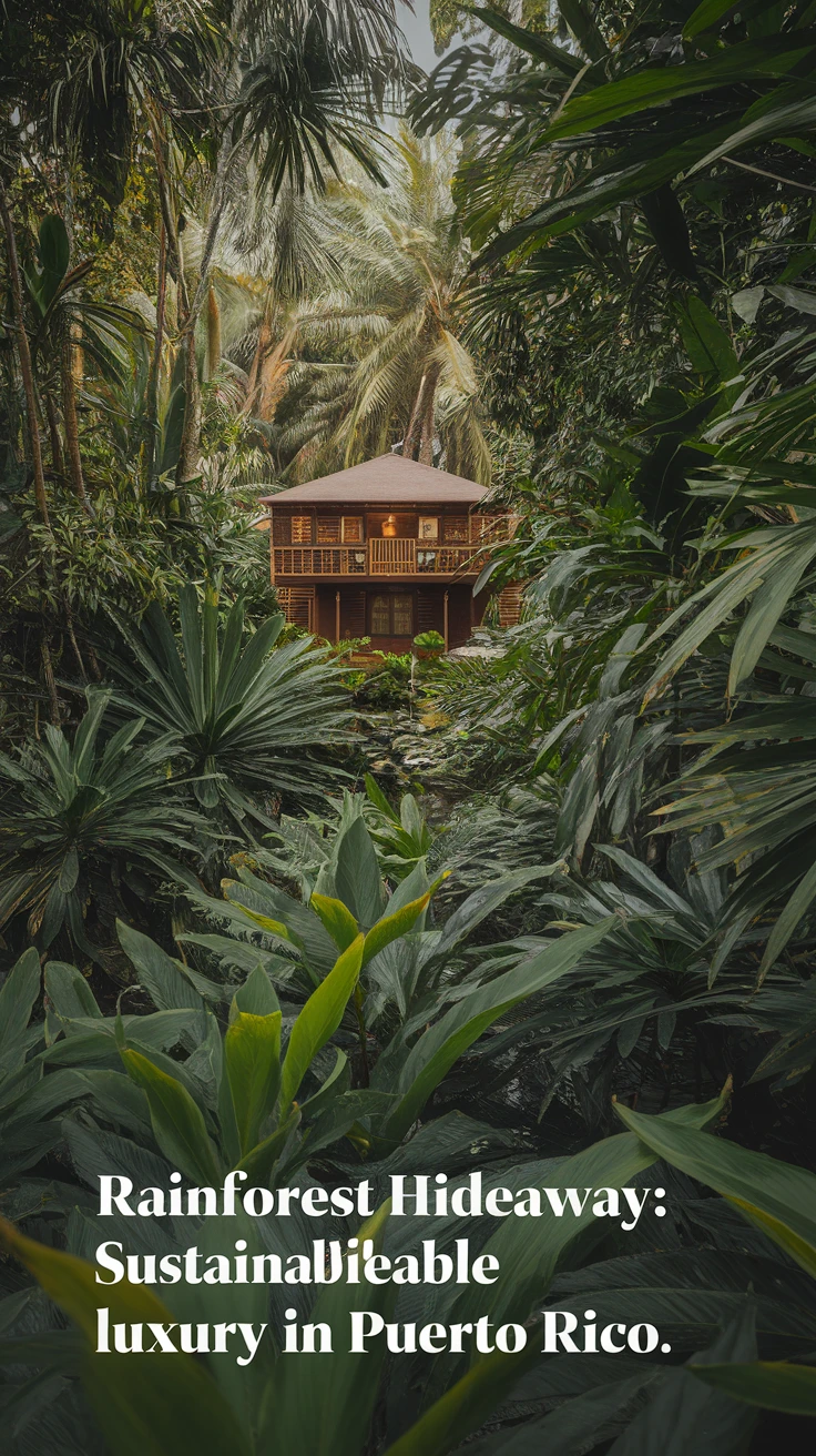 Eco-lodge in Puerto Rico’s rainforest promoting sustainability