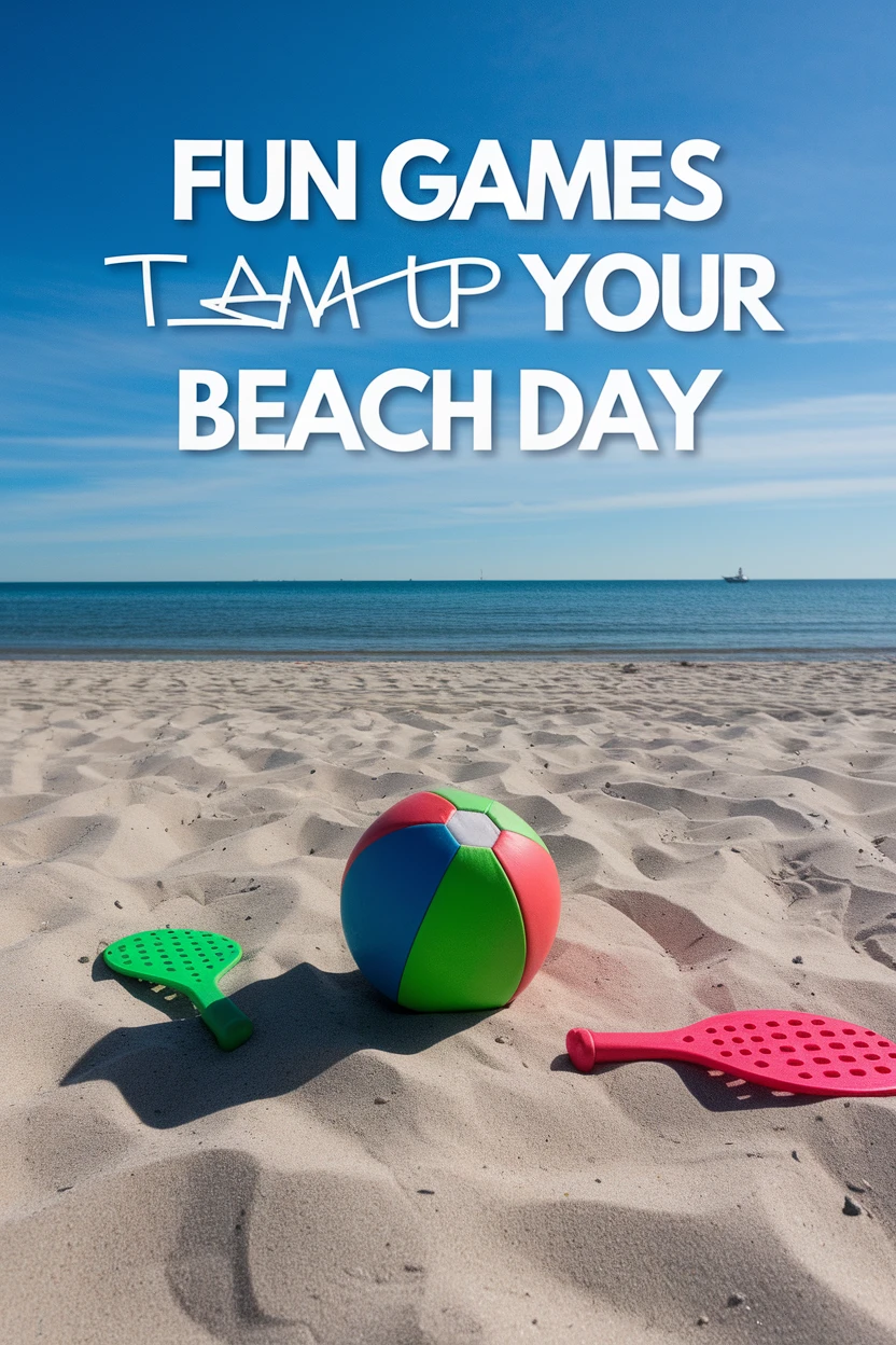 Packed beach bag with organized compartments