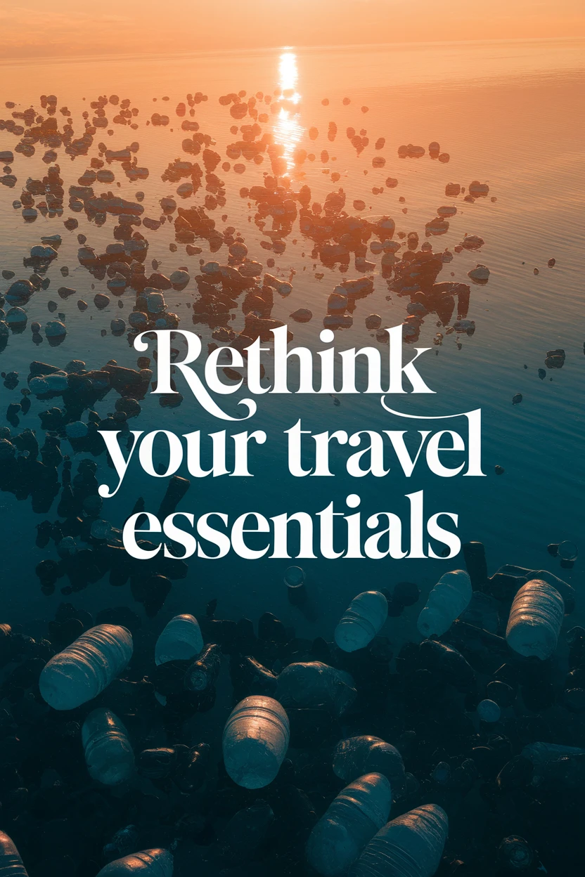 Eco-friendly toiletries demonstrating impactful swaps