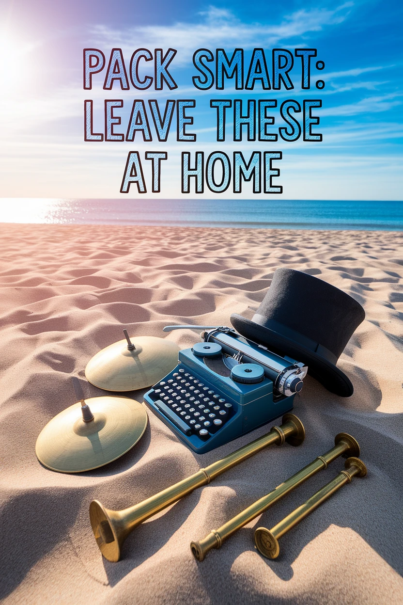 What Not to Bring to the Beach: Impractical beach items
