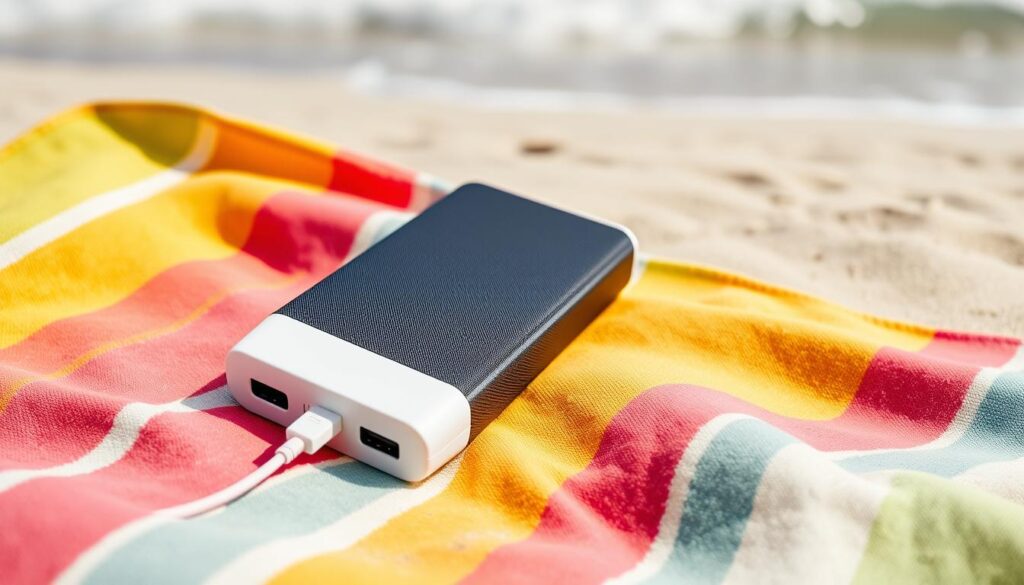portable chargers for beach day