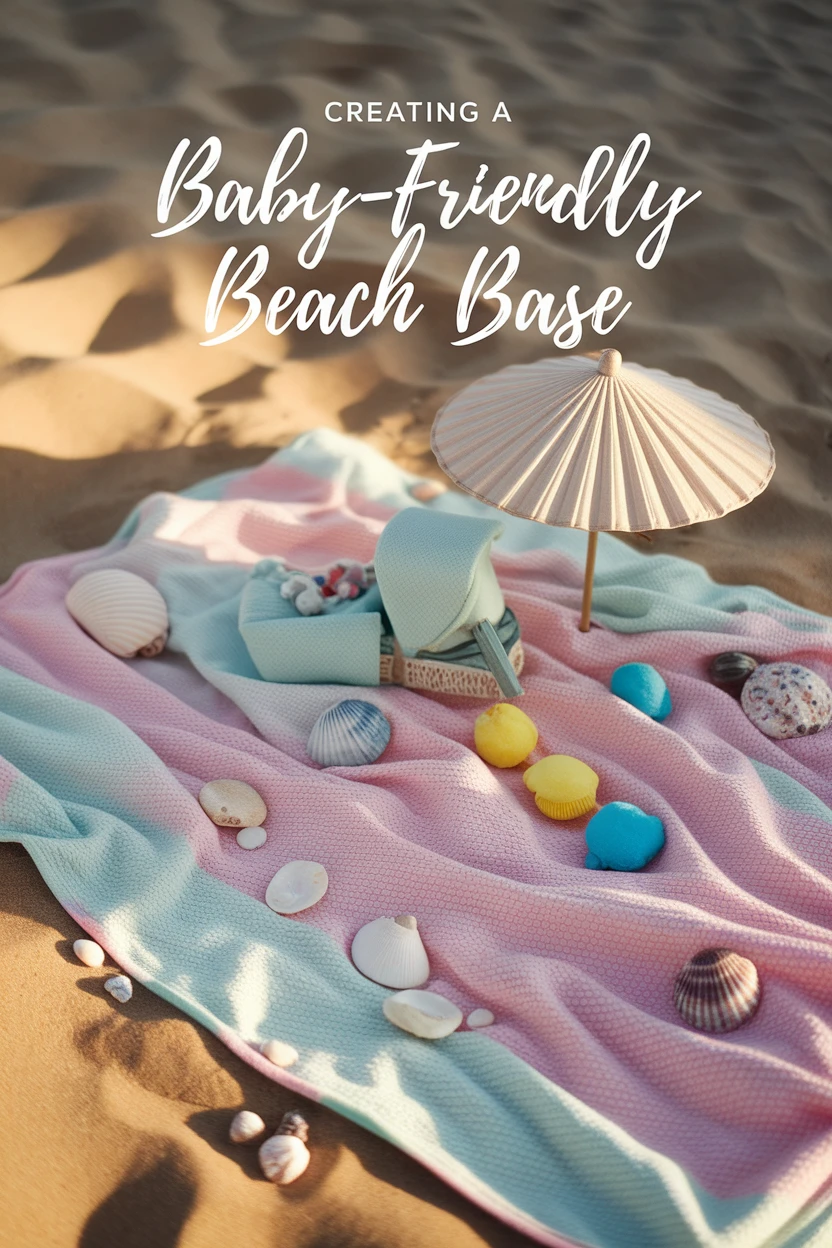beach relaxation POV, sunny beach mood, calm beach vibe, feet in sand photo